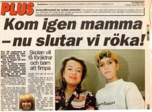 Artikel om Sophie Ekman Wretlind och kampen mot rökningen